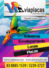 Viaplacas - comunicação visual